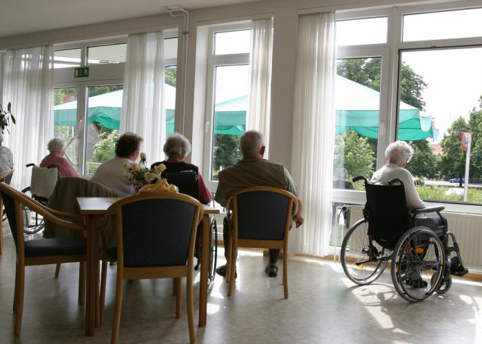 Verpleeghuis interieur