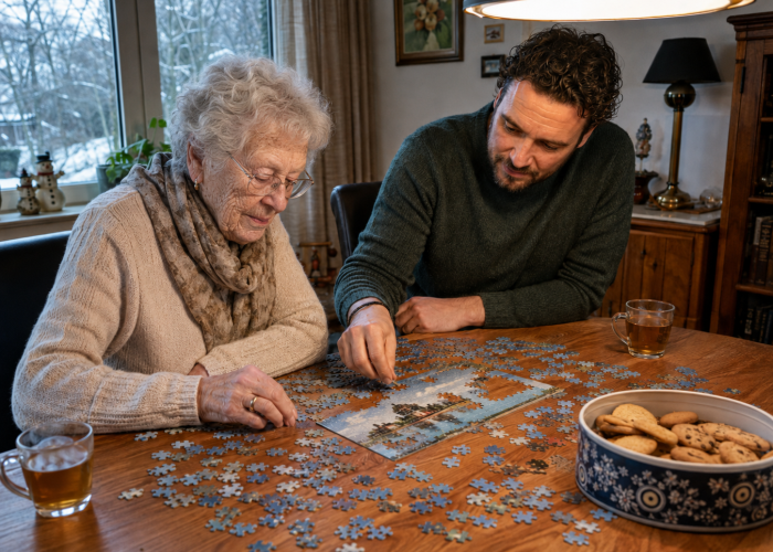 puzzelen
