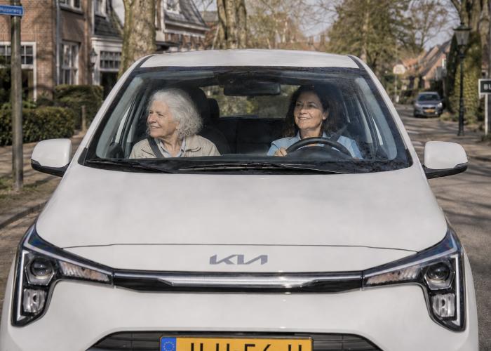samen in de auto