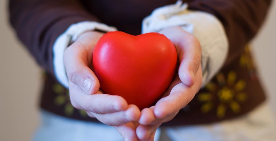Handen met hart
