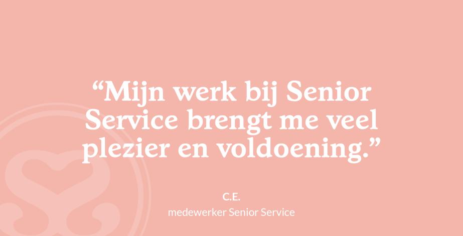 Quote van medewerker C.E.