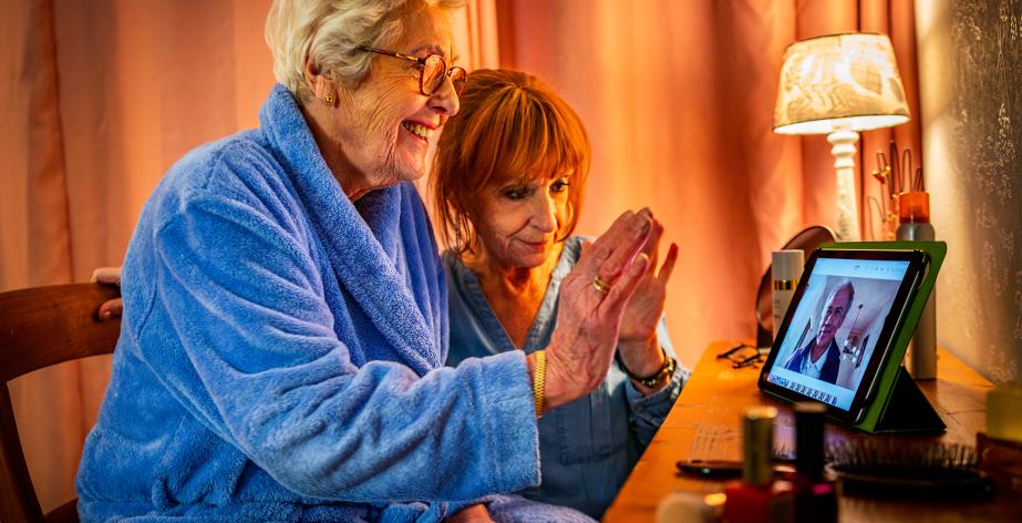 Thuishulp met senior